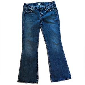 Silver Co Lola jeans women’s size 30/31 bootcut indigo wash 98% cotton low rise